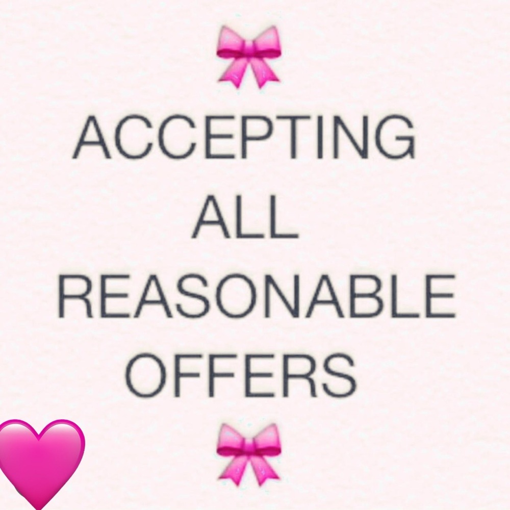 Be Mindful of % taken! Clearing out closet for summer cleaning! Make offers! :)